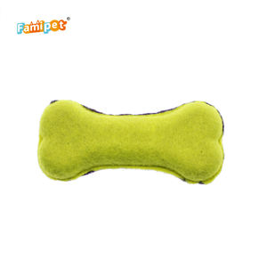 Giocattolo per cani con pallina da <span class=keywords><strong>Tennis</strong></span> morbida Design osso personalizzato familiare - Product Image 3
