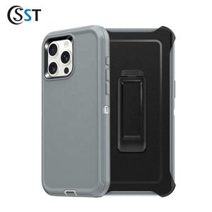 <span class=keywords><strong>Coque</strong></span> de téléphone intégrale avec clip rotatif pour <span class=keywords><strong>iPhone</strong></span> 14 Pro Protection anti-dérapante contre les chutes - Product Image 3