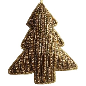 Adorno navideño de terciopelo hecho a mano en India, decoración festiva premium para el hogar, fabricante y proveedor de adornos. - Product Image 1