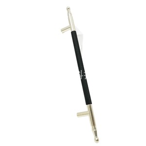 Aluminum Cabinet Handle Black Gold Color <b>Block</b> Modern Minimalist Luxury Wardrobe Hardware Door <b>Mount</b> Customizable Size - Product Image 1