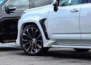 Runde Neues Produkt WD Karosserie-Kit für Lexus Lx600 22-25 Facelift WD Style Augenbrauen-Radlaufverbreiterung Auto-Teil Frontlippe Heckdiffusor Top-Flügel - Product Image 3