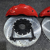 Kit de Freinage Amélioré pour Audi A6 S6, BMW F15 X5M, Range Rover, Cadillac Escalade - Étrier de Frein à 10 Pistons, Arrière 4 Pistons