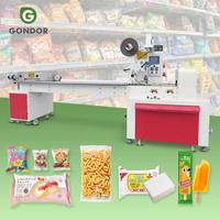 Machine d'emballage et de scellage automatique en plastique pour serviettes en papier, brosse, oreiller, légumes, savon en barre