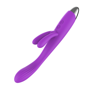 Vibrador de 3 Motores OEM con Forma de Esposas, Estimulador de Punto G, Resistente al Agua, Ecológico, Batería Recargable Integrada, 20 Frecuencias, para Pezones y Ano - Product Image 6