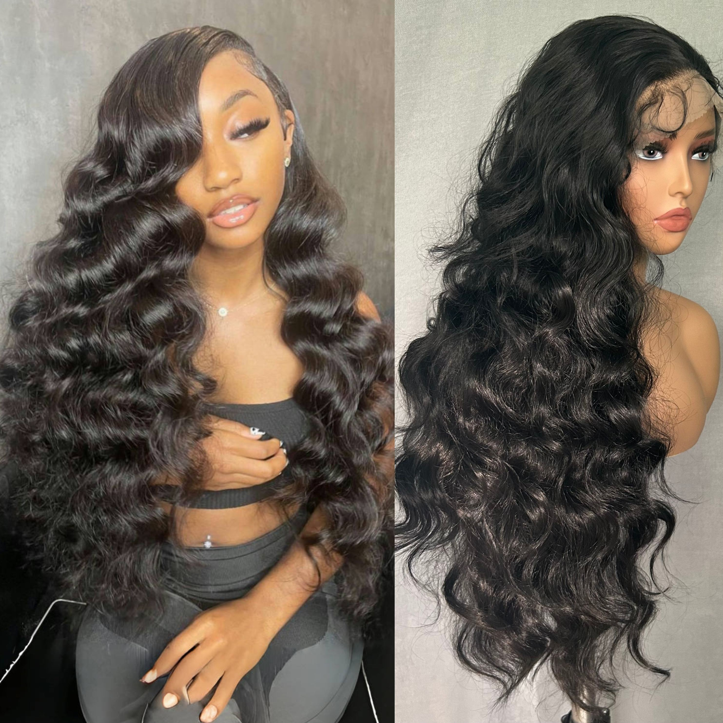 9601-1B-6*13 lace wig