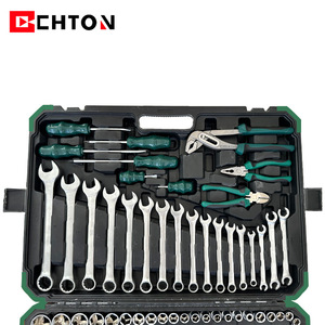 CHTON 180-Piece Automotive Repair Tool Kit With Sockets Ratchet Dual Purpose Wrenches For Car Mechanical Home Repair - Product Image 3