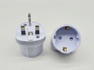 Cho yuadon YD-1316 bs8546 chuyển đổi anh an toàn màn trập EU để UK/<span class=keywords><strong>Hong</strong></span> <span class=keywords><strong>Kong</strong></span> du lịch cắm <span class=keywords><strong>Adapter</strong></span> với 13A hợp nhất Brass cắm - Product Image 5