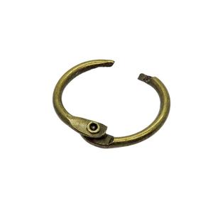 Anillas de Bronce EWANG de 0.6 Pulgadas (20 mm) para Encuadernación de Libros, para Oficina, Escuela y Hogar - Product Image 2