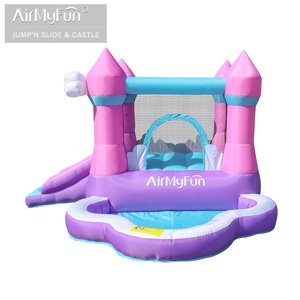 Castillo Inflable con Tobogán, Juego de Brincar para Niños, Piscina con Soplador para Niños - Product Image 4