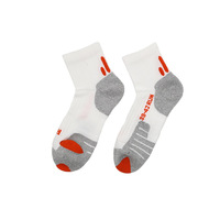 Chaussettes de sport unisexes en laine personnalisées, en tissu éponge premium, pour hommes, anti-abrasion, mi-mollet, modèle Elite