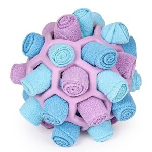 Interactive <strong>Dog</strong> Snuffle Leak Food Rubber Ball Blind Box Hide Treat Design Puzzle Enrichment Toy for <strong>Dog</strong> - Product Image 5
