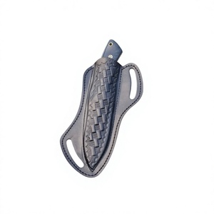 Cuchillos de Piel de Acero de Damasco Hechos a Mano de Lujo y Alta Calidad, Cuchillo de Piel con Punta Caída para Exteriores, OEM - Product Image 2