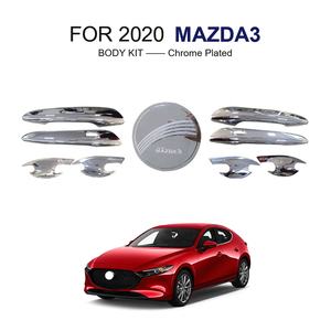 <span class=keywords><strong>Accesorios</strong></span> cromados personalizados <span class=keywords><strong>para</strong></span> coche, cubierta de manija de puerta, guarnición, juego completo de kits cromados <span class=keywords><strong>para</strong></span> carrocería <span class=keywords><strong>para</strong></span> <span class=keywords><strong>Mazda</strong></span> <span class=keywords><strong>3</strong></span> - Product Image 2