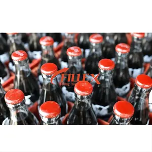 500ml Glass/PET Bottle 3 in 1 CSD Carbonated Beverage Drinks Cola Soda Water Bottling Filling Machine