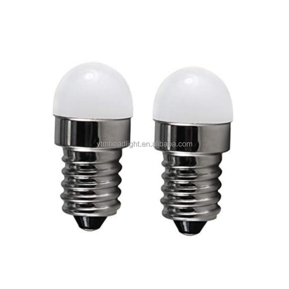 High Brightness E14 Screw Base 4SMD 2835 12V 24V 60V 110V 220V DC LED Miniature Indicator Refrigerator Lamp Light