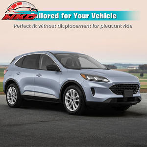 Tapis de sol pour Ford Escape Hybrid 2020-2025, 1ère et 2ème rangée, revêtements en tapis - TPE 3D moulé, imperméable - Product Image 6