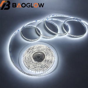 Ruban LED Moderne CCT Bicolore à Coupure Libre 144 LED/M 2835 24V 11W/M 8mm Plaque Argentée 2 Fils 2700K 6500K pour Maison et Bureaux - Product Image 1