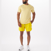 Short de sport personnalisé Short en nylon à entrejambe de 5 pouces pour entraînement de cardio fitness Short de sport