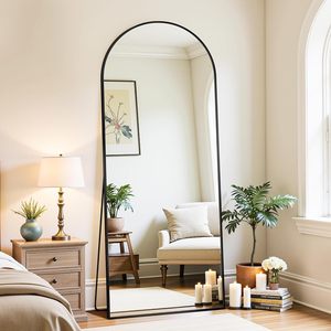 Espejo de Cuerpo Entero, 58x18 Pulgadas, Extra Grande, Independiente, con Soporte, Espejos Colgantes para - Product Image 3