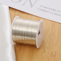 Vente en gros de fil plaqué or 18 carats 0.3mm 100 mètres de cordon de perles pour bracelet collier breloque perles fabrication de bijoux résultats
