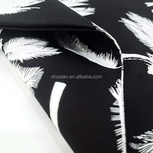 قماش بوبلين منقوش مصبوغ للبيع بالجملة طباعة قماش منسوج للقميص CVC - Product Image 4