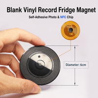 Magnet Kulkas Akrilik NFC Magnetik |   Ketuk Ponsel Anda untuk Memutar Musik Magnet AI Cerdas dengan Dukungan Kustomisasi