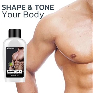 HOMTOPY-Crema de masaje corporal para fortalecer el pecho masculino, antiflacidez de la piel del pecho, venta al por mayor - Product Image 2