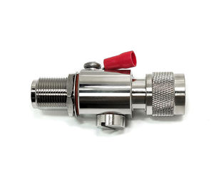 Tube à décharge gazeuse 0-3G N <span class=keywords><strong>lightning</strong></span> <span class=keywords><strong>Jack</strong></span> Femelle Cloison à Mâle Type Coax Surge Protector 0-6g Parafoudre Rf Connecteur Parafoudre - Product Image 2