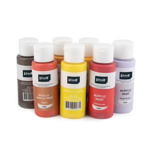 Flacons pour <span class=keywords><strong>peinture</strong></span> en <span class=keywords><strong>acrylique</strong></span>, 24 couleurs, 30 couleurs, 60ml, pour artiste, vente en gros, livraison gratuite - Product Image 3
