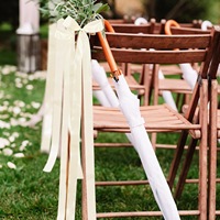 Rubans de chaise côtelés en satin pour décoration de mariage, nœuds de chaise