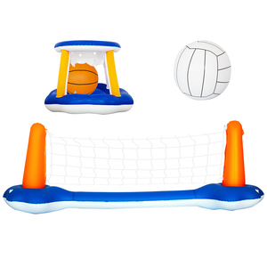 Juego de natación flotante para niños y adultos, flotador inflable de voleibol y piscina de baloncesto - Product Image 5
