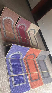 Vente chaude Pliable Prière Couverture Musulman Prière Tapis PVC Paquet Avec Épaisseur - Product Image 4