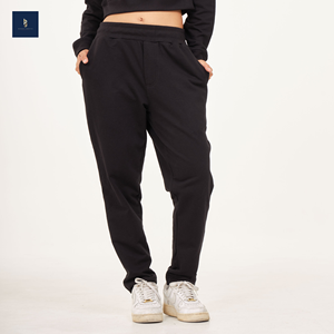 ODM กางเกงวอร์มขายาวแบบลำลองของผู้หญิง, กางเกงวิ่งผ้าฝ้ายโพลีเอสเตอร์เป็นมิตรกับสิ่งแวดล้อมระบายอากาศได้อย่างรวดเร็วกิจกรรมในฤดูหนาว - Product Image 1