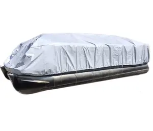 Heavy Duty Waterproof UV Proof Polyester Oxford 300D PVC Pontoon Boat Cover