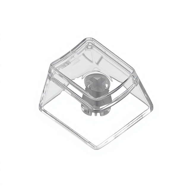 Full Transparent Double-Layer Personalized Fragrant DIY Mechanical Keyboard R4 Cherry Profile Keycaps Transparent Keycaps