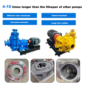 Pompe centrifuge à haute pression pour boues minérales, 1,5 CV, pour le dragage et l'essorage des boues de <span class=keywords><strong>calcaire</strong></span> - Product Image 5