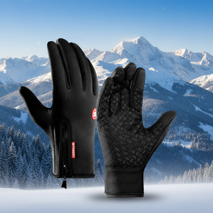 Gants chauds imperméables <span class=keywords><strong>pour</strong></span> hommes, à doigts entiers, <span class=keywords><strong>pour</strong></span> la conduite <span class=keywords><strong>de</strong></span> <span class=keywords><strong>moto</strong></span> en hiver, compatibles avec les écrans tactiles, gants <span class=keywords><strong>de</strong></span> sport d'extérieur - Product Image 2
