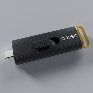 Flash drive USB SSD penyimpanan tinggi, Stik USB SSD 512GB 1TB 2TB untuk ponsel laptop dorong dan tarik 512GB - Product Image 1