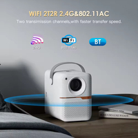 Proyector de Video LED 4K P10 2026 en Oferta con Android 11, 720 ANSI, 100 Pulgadas, BT5.4, Wifi 6, Enfoque Automático para Uso Doméstico Portátil