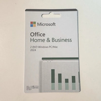 Microsoft Office 2024 Famille et Petite Entreprise - Version Japonaise - Clé d'activation en ligne à vie - Compatible PC/MAC Emballage 1/2PSC