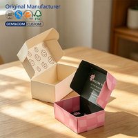 Boîtes d'Emballage Alimentaire en Carton Personnalisées avec Logo Imprimé pour Pâtisseries, Desserts, Biscuits et Expédition