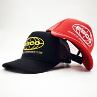 Topi Baseball Snapback 5 Panel Herringbone Fashion Hip Hop dengan LOGO Custom, Unisex, Tali Pengatur, Jaring, Busa, Cocok untuk Pantai dan Bersepeda
