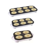 Machine à crêpes électrique, Double crêpière