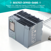 Siemens 100% Original Baru SIMATIC S7-1500F CPU 1517F-3 PN/DP Unit Pemroses Sentral S7-1500 6ES7517-3FP00-0AB0 Pengontrol PLC