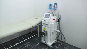 Macchina 2 in 1 per Scolpire il Corpo con EMS e <span class=keywords><strong>Crioterapia</strong></span>, Congelamento del Grasso, Criolipolisi, 2 Manipoli che Lavorano Insieme - Product Image 2
