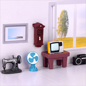 Miniature Resin Figurines Vintage Cameras DIY Landscape Craft Materials Bonsai Succulent Decor Accessories - Product Image 1