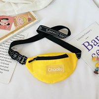 Bonbons couleur enfants décontracté sport Fanny Pack poitrine sac pour enfants garçon filles ceinture réglable bandoulière petit sac de taille