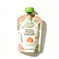 Pochettes à bec verseur pour bébé, qualité alimentaire, format stand-up, pour collations liquides, smoothies et boissons – Emballage sain pour un style de vie équilibré