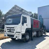 Offre Spéciale : Machine de Forage Diesel 400M Montée sur Camion pour Puits d'Eau et Exploitation Minière, Idéale pour le Développement des Oasis du Désert