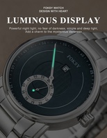 Montre professionnelle personnalisée avec logo, mouvement automatique, boîtier en acier inoxydable 39 mm, résistance à l'eau 5 ATM, montre de business pour homme